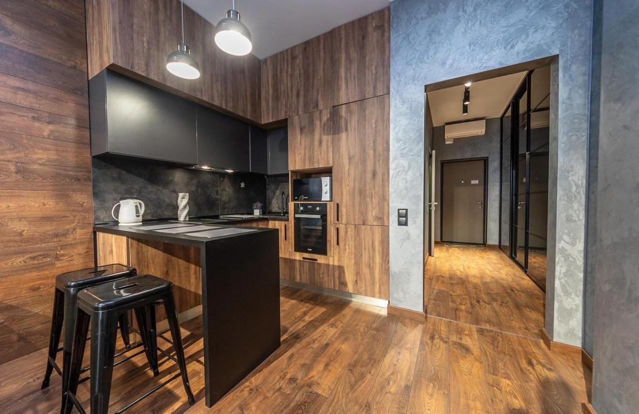 Luxury Apartments Smartplaza Obolon Metro Minskai Kiev Eksteriør billede