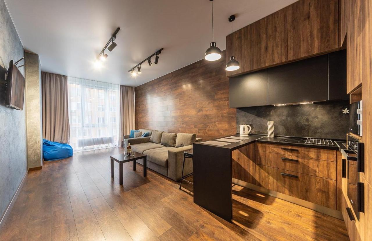 Luxury Apartments Smartplaza Obolon Metro Minskai Kiev Eksteriør billede