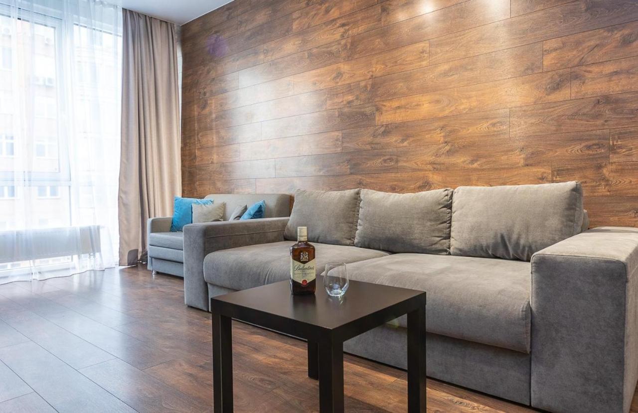 Luxury Apartments Smartplaza Obolon Metro Minskai Kiev Eksteriør billede